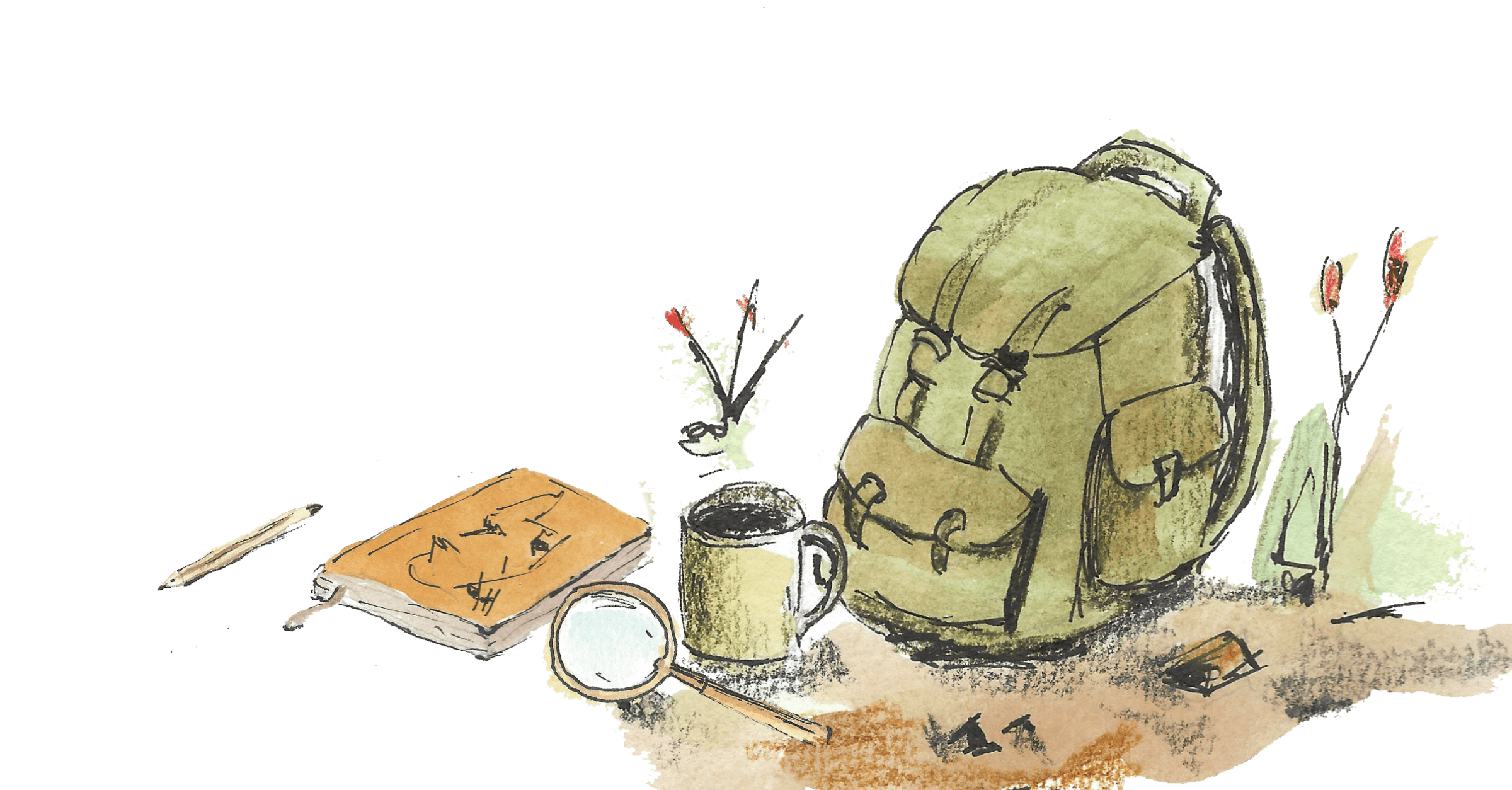 Rucksack and tools